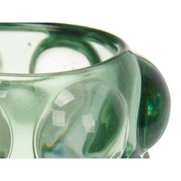 Portavelas de cristal verde Giftdecor 8.4x9x8.4 cm (12 Unidades) Portavelas de cristal verde Giftdecor 8.4x9x8.4 cm (12 Unidades)