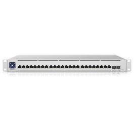 Ubiquiti USW-EnterpriseXG-24 M RM - Switch gestionado L3, 24 puertos 10G Ethernet, 2 SFP28, 580 Gbit/s, Montaje en rack