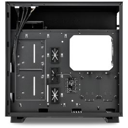 SHARKOON Pure Steel ARGB Caja PC ATX/E-ATX con 1 Panel de Cristal Templado - Negro