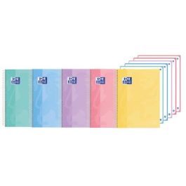 Bloc Oxford School Eu.Book 5 Touch Micro.Tapa Extra A4+ 120H Dots 90G Surtido Pastel (5 Col.) 5 unidades Precio: 45.50000026. SKU: B1CBZ7P4B8