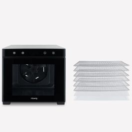 Hkoenig DSY900 - Deshidratador de Alimentos con Temporizador, Temperatura Variable y 650W de Potencia