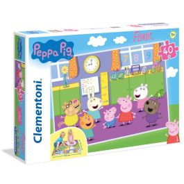 CLEMENTONI Peppa Pig Puzzle Floor Gigante 40 Piezas 100x70cm