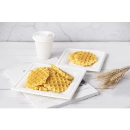 Set de 25 Platos Biodegradables Cuadrados 20 cm Algon (12 Unidades) Set de 25 Platos Biodegradables Cuadrados 20 cm Algon (12 Unidades)
