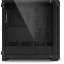 Sharkoon Elite Shark CA200M Caja PC ATX/E-ATX con Cristal Templado Negro