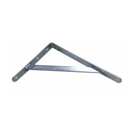Fepre Escuadra Fortex Acero Zincado 20x30 cm, Peso Máximo 300 kg