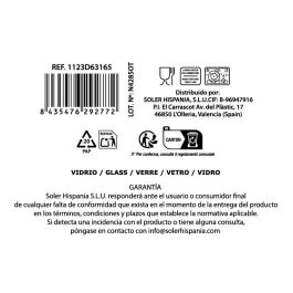 La Mediterranea Copa Coñac 340 ml Bois Ø6.5x8.8x12.8 cm (48 Unidades)