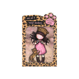 Safta Gorjuss Wild Pegatinas Expositor 18 Blisters x 7 Unidades 70x215x304 mm