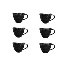 Barista Taza Negra Te H 7 27 Cl Ø9 cm (6 Unidades) Barista Taza Negra Te H 7 27 Cl Ø9 cm (6 Unidades)