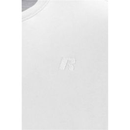 Camiseta de Manga Corta Hombre Russell Athletic Amt A30011 Blanco