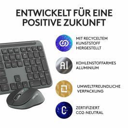 Teclado y Ratón Logitech 920-012504 Grafito Alemán QWERTZ