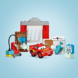 Lego DUPLO Disney y Pixar Cars 10456 Visita de McQueen al taller de Doc - Juego de construcción para 2 años