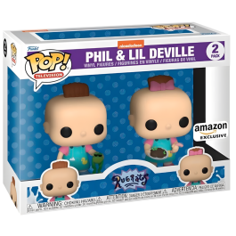 Funko POP Rugrats Phil & Lil Exclusive Blister 2 Figuras Precio: 27.98999951. SKU: B1KFDAT9LR