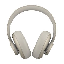 Fresh'N Rebel Auriculares Clam Blaze Inalámbricos 80h Autonomía, Micrófonos ENC Duales, Cancelación Ruido Viento, Supraaural Plegables Silky Sand