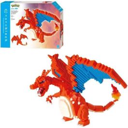 Figura Pokémon Charizard - BANDAI - Nanoblock - Figura Brick 860 piezas - Kit de construcción - NBPM80 Precio: 54.68999987. SKU: B14V2G5NG3