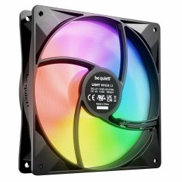be quiet! LIGHT WINGS LX Ventilador PWM de Alta Velocidad 140mm Triple-Pack RGB Negro para PC (30.5 dB, 1800 RPM)