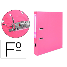 Liderpapel Archivador de Palanca Folio Documenta Forrado PVC Rado Lomo 52 mm Rosa con Compresor Metálico Precio: 13.50000025. SKU: B1KL85T8P9