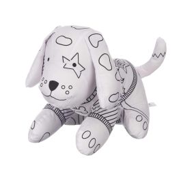 Peluche Colorear Perro Pincello 13X14CM (8 Unidades) Peluche Colorear Perro Pincello 13X14CM (8 Unidades)