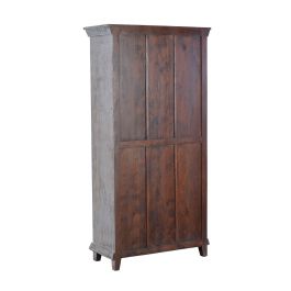 Giner y Colomer Armario Madera Mango 180 cm Blanco Envejecido y Detalles Multicolor