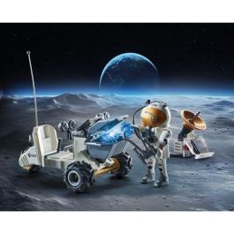 Playmobil Starter Pack Misión Espacial 71734 Juguete Astronauta Explora Luna Vehículo Intergaláctico +4 Años