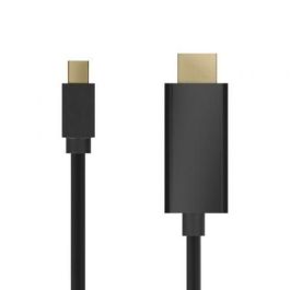 AISENS - CABLE CONVERSOR MINI DP A HDMI, MINI DP/M-HDMI/M, NEGRO, 3.0M AISENS - CABLE CONVERSOR MINI DP A HDMI, MINI DP/M-HDMI/M, NEGRO, 3.0M