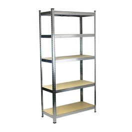 Estantería Ferrestock 875 Kg 90 x 40 x 180 cm Gris Madera Acero Galvanizado Madera MDF 5 Estantes Estantería Ferrestock 875 Kg 90 x 40 x 180 cm Gris Madera Acero Galvanizado Madera MDF 5 Estantes Precio: 38.89000016. SKU: B1JNFXLG97
