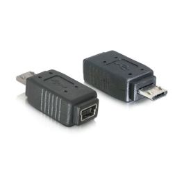 DeLOCK Adaptador USB micro-B Macho a mini USB 5-pin Hembra, Conector para Carga y Datos, Negro Precio: 4.7432. SKU: B1BG2KBHBX