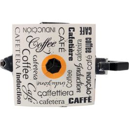 Quttin Cafetera de Aluminio para 9 Servicios con Inducción (6 Unidades)