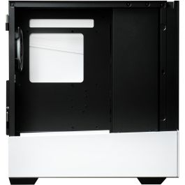 Enermax ENERMAXK8 Torre Midi PC ARGB Snow White con Ventana Lateral de Vidrio Templado para Gaming