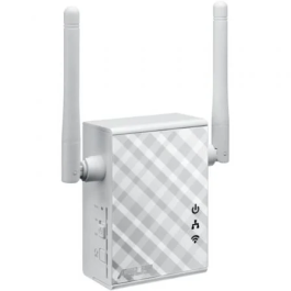 Asus Repetidor WiFi RP-N12 300Mbps, Extensor de Red Inalámbrico con 2 Antenas MIMO Externas, Cobertura Ampliada para el Hogar