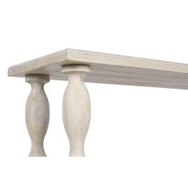 Consola Home ESPRIT Blanco Madera de mango 120 x 40 x 76 cm