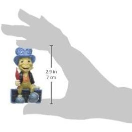 Enesco Figura Disney Pepito Grillo Mini 7 cm Hecha a Mano de Resina de Piedra