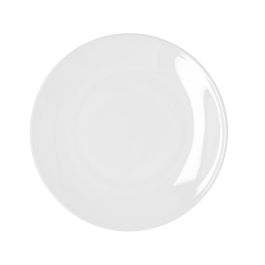 Bidasoa Plato Llano Porcelana Glacial Coupe Blanco 25 cm - Juego de 6 Unidades para Hostelería, Apilable, Lavavajillas y Microondas Precio: 16.50000044. SKU: S2704948