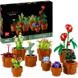 LEGO 10329 Plantas en Miniatura, Colección Botánica 9 Plantas Artificiales con Flores, Decoración del Hogar Precio: 61.8899996. SKU: B19E5ZZLQX