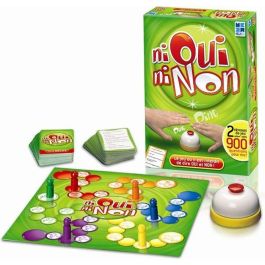Megableu Ni Sí Ni No - Juego de mesa familiar con 900 preguntas, prohibido decir Sí o No, de 2 a 6 jugadores, +7 años