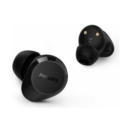 Philips TAT1209BK Auriculares Bluetooth con Estuche de Carga, Autonomía 6h, Negros