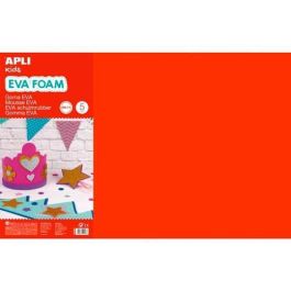 Apli Goma Eva 40x60 cm Grosor 2 mm Rojo Pack 5 Unidades Precio: 4.49999968. SKU: B16CXVHN2X