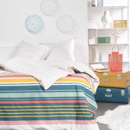Juego de cama - HOY - Sunshine - Estampado de rayas 11.23 - 2 personas - 220 x 240 cm - 100% Algodón 57 hilos
