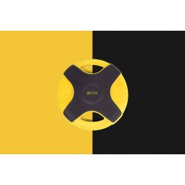 Gloria Play and Run Easy Catch Frisbee 25 cm Amarillo para Perros de Todos los Tamaños | Juguete de Adiestramiento Agilidad y Vínculo TPR