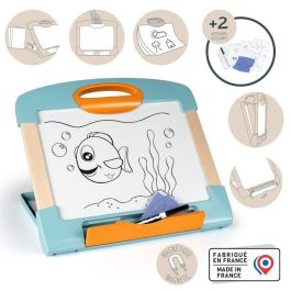 Smoby - Pizarra portátil - 3 usos diferentes - Incluye: 1 rotulador borrable, 4 páginas para colorear y 1 paño - Fabricado en Francia Precio: 40.49999954. SKU: B1KP7VWDJB