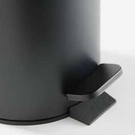 Today TOD3574641271206 Papelera Baño HOY UTILITY 3 L Polipropileno Negro Suave Ø 17 x H 25 cm