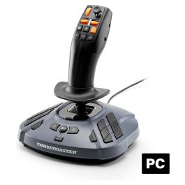 Thrustmaster SIMTASK FarmStick Joystick Multifuncional para Farming PC Alámbrico USB Tipo A Analógico/Digital 33 Botones
