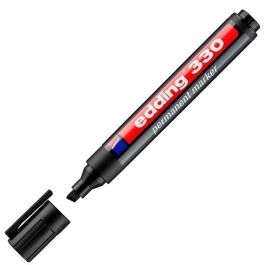 Edding Marcador Permanente Punta Biselada Negro 1-5mm para Papel, Metal, Plástico y Vidrio (10 Unidades) (10 Unidades) Precio: 9.5000004. SKU: B1DWE5B8B9