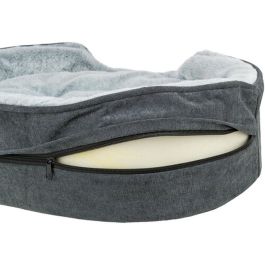 Cama para Perro Trixie Vital Lino Soft Gris Gris claro 60 x 45 cm