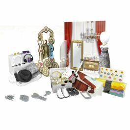 Educa AAAUC93332 Kit de Creación de Moda Noche de Gala - 200 Conjuntos - 1 Muñeca - Para Niños +6 Años