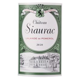 Château Siaurac 2020 Lalande de Pomerol - Vino tinto de Burdeos