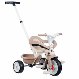 Smoby Triciclo Be Move Confort Beige para Niños y Bebés, Edad Mínima 1 Año - Sin Montaje Necesario, Listo para Jugar