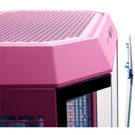 Thermaltake The Tower 600 Bubble Pink - Caja PC Midi Tower Gaming Rosa ATX/Micro ATX/Mini-ITX con Panel de Vidrio Templado