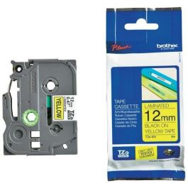 Brother Cinta Rotuladora Laminada Texto Negro sobre Amarillo, 12 mm x 8 m Precio: 14.88999985. SKU: B1877K745D