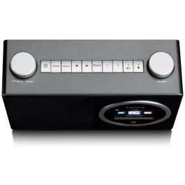Lenco DIR-70BK schwarz Radio por Internet Digital/Analógica DAB+/FM con Bluetooth, Pantalla TFT-LCD 2.4", Alarma y Temporizador
