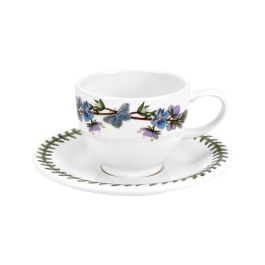Portmeirion Taza Café con Plato Botanic Garden 100 Ml (6 Unidades) Porcelana